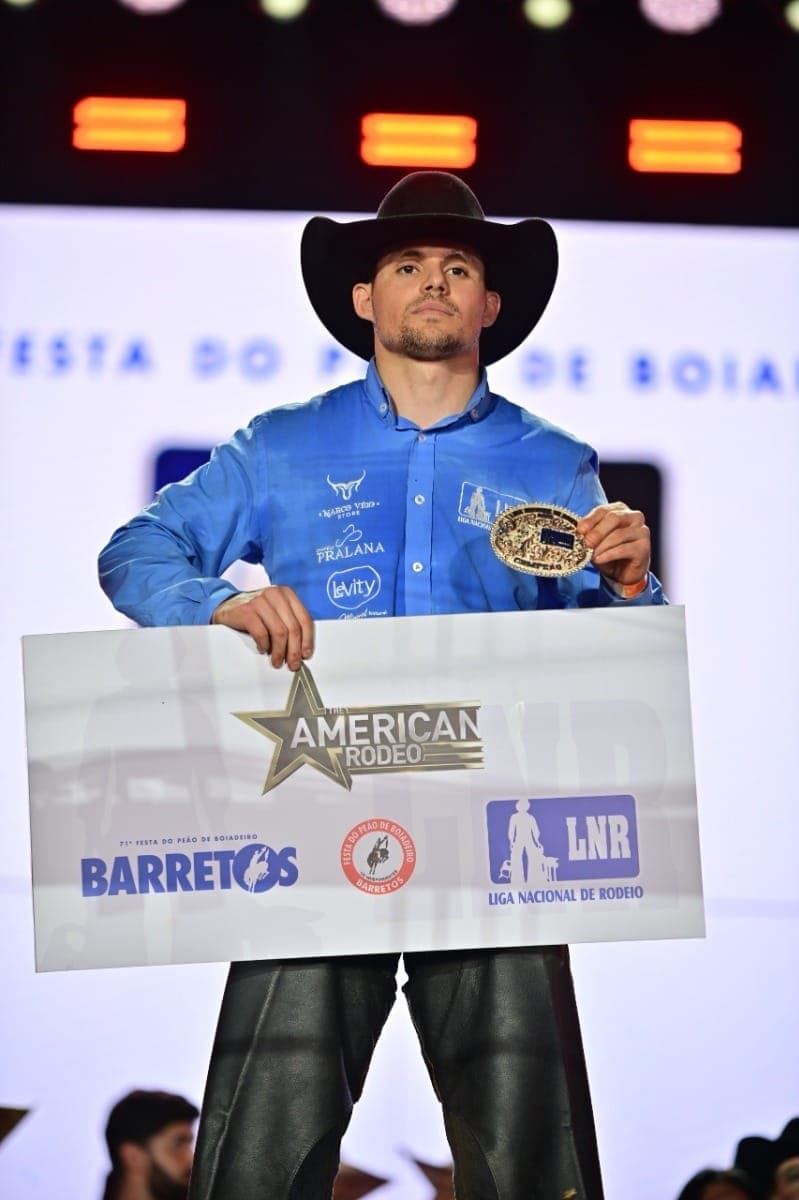 Renan Alves de Almeida é o campeão da LNR na Festa do Peão de Barretos 2026